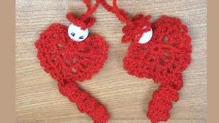 Chenille du bonheur pour la Saint Valentin - La Grenouille Tricote