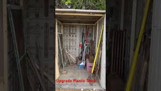 Upgrading Resin Or Plastic Shed