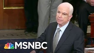 John McCain Rips Donald Trump For Tweeting Ban On Transgender People In Military | MSNBC