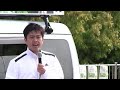 4月19日 金 jr住道駅北デッキ上 街頭演説