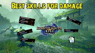 MH Rise - Best skills for Damage