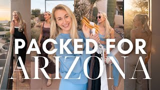 WHAT I PACKED FOR ARIZONA ✨🌵 Ultimate Wellness Retreat Packing Guide