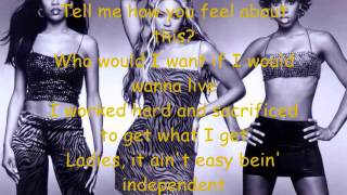 Destiny's Child Independent Women Lyrics