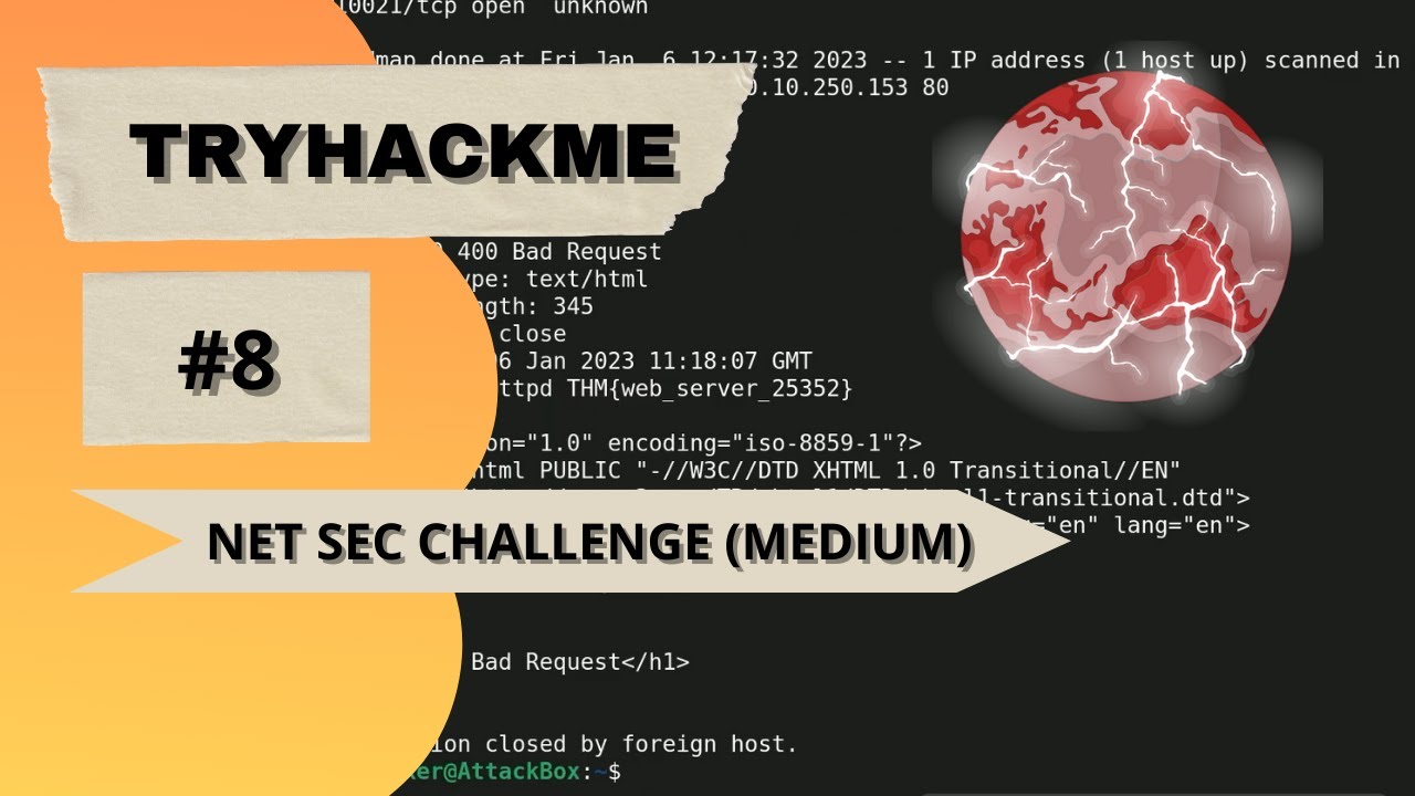 [CTF] TRYHACKME - NET SEC CHALLENGE (MEDIUM) - YouTube