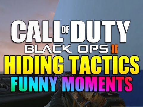 Black Ops 2 - Hiding Tactics (Funny Moments And Fails) - YouTube