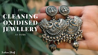 DIY - Cleaning Oxidised Jewellery At Home | How To Clean Sterling  Silver Earrings?