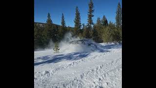 2023 Canam Maverick X3 Max RR on Mattracks in Tahoe snow