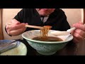 大衆食堂 咀嚼音 飯テロ 外食 動画 オムライスとあんかけウマ煮ラーメン広東麺を食べるオヤジjapan