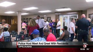 Opelousas Police Department meets with community, hears concerns discusses future plans