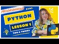 Your First Python Lesson Made SUPER Easy just in 9 Minutes!
