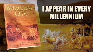 I appear in every millennium // Bhagavad-gita 4.6 // 108 important verses of Bhagavad-gita