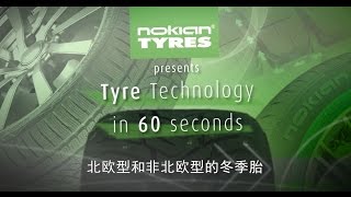 Tyre technology in 60 seconds: Nordic and Central European winter tyres, Chinese subtitles