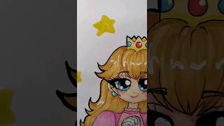 draw princess Peach ✨ #arte #drawing #artist