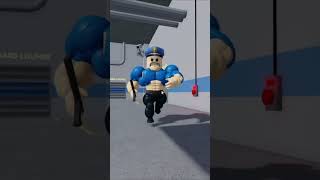 New Muscle Barry Prison Escape #roblox #gaming #trending #viral #shorts #obby