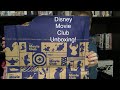 Disney movie club unboxing