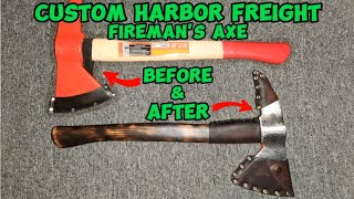 Custom Harbor Freight Fireman's Axe