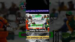 south africa vs Netherland live update T20 World Cup