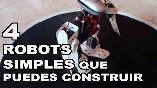 4 Robots Simples que puedes Construir