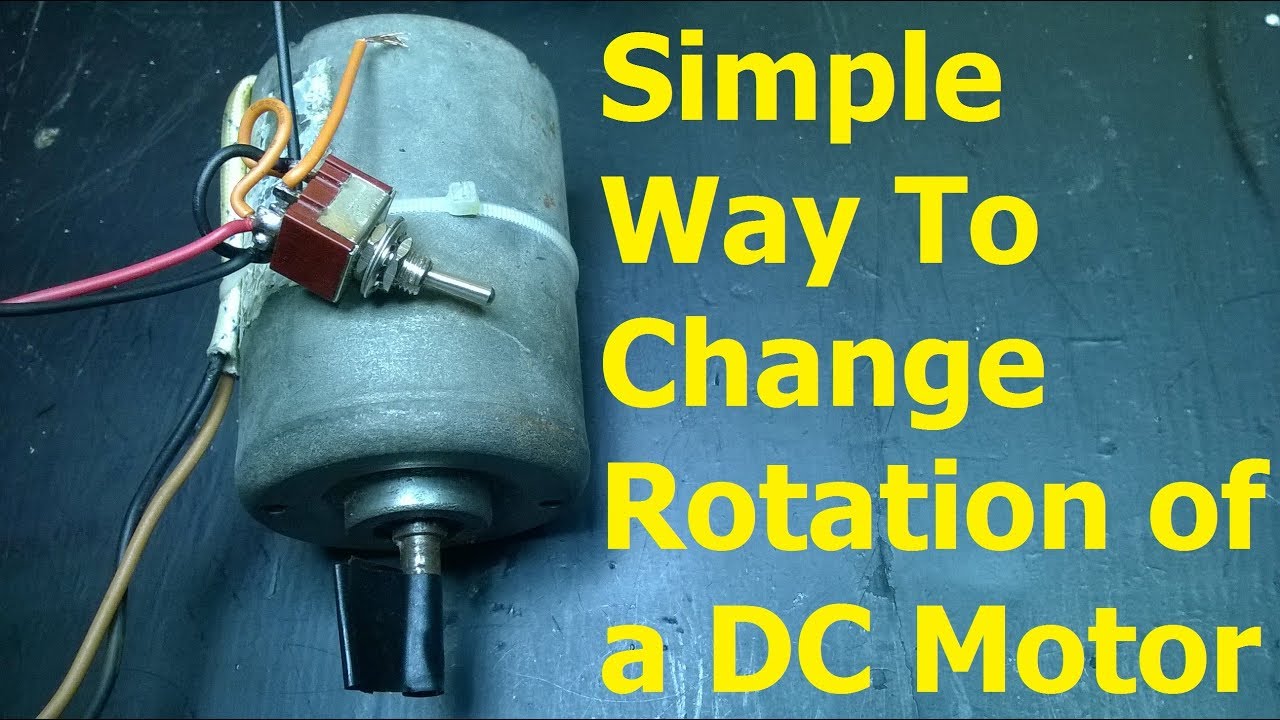 Reversing Electric Motor Rotation