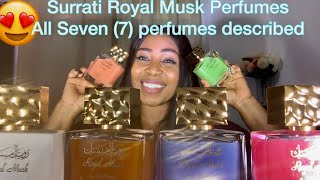 Surrati Royal Musk Perfumes || Fruity, Sweet, Floral, Musk || All Perfumes in the Line