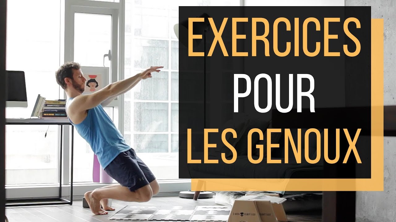 Exercices Pour Les Genoux - YouTube