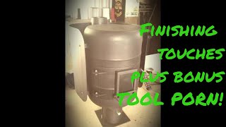 DIY Small Wood Stove From gas bottle 2024