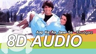 Aap Ke Aa Jane Se 8D Audio Song - Khudgarz | Govinda & Neelam | Mohammed Aziz | Sadhna Sargam