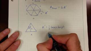 Volume of a Hexagonal Cylinder