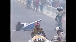 1983 Sidecars @ Bathurst - Start Crash