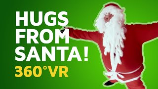 Hugs from Santa! Merry virtual christmas! [360° stereoscopic Virtual-Reality-Video in 6K]