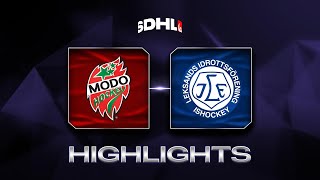 MoDo Hockey vs. Leksands IF - Game Highlights