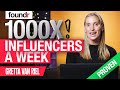 How to Work with 1000 Ecommerce Influencers a Week | Gretta Van Riel's Shopify Tips