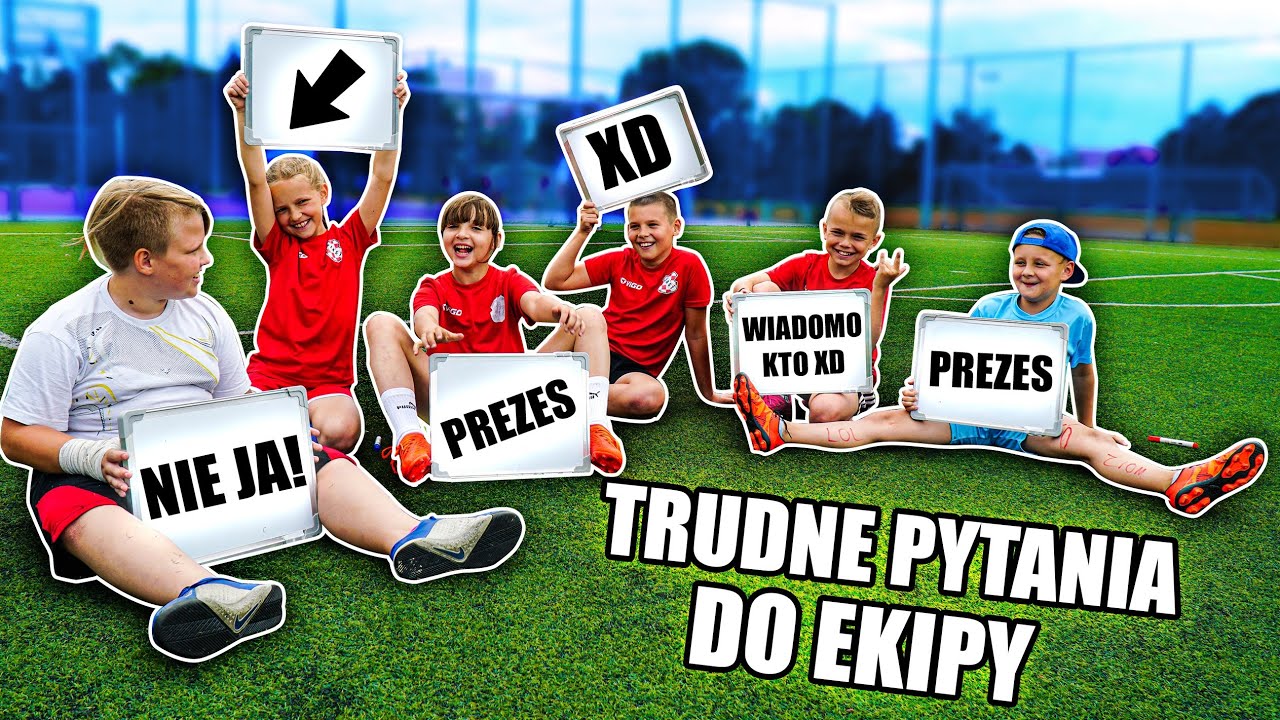 KTO W EKIPIE NAJWIĘCEJ JE? 🍕🤣 Ekipa Nadii ⚽ JUSTEK FREESTYLE - YouTube