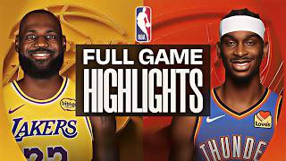 LAKERS vs THUNDER FULL GAME HIGHLIGHTS APRIL 7, 2026 NBA HIGHLIGHTS TODAY | NBA 2026