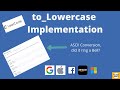 LeetCode 709 |  To Lower Case | Implementing lowercase conversion function (Java Implementation)
