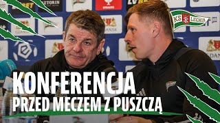 KONFERENCJA I Trener John Carver przed meczem z Puszczą Niepołomice