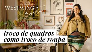 TOUR por APÊ DUPLEX cheio de COR, PERSONALIDADE no ESTILO MAXIMALISTA | Homestories #WestwingBR