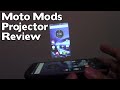 Moto Mods Insta-Share Projector & JBL Sound Boost [REVIEW]