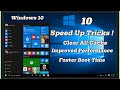 How to speed up windows 10 Performance| How to speed up pc or laptop performance#computer