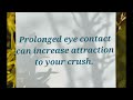 Psychology facts about eye contact 👀