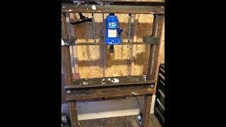 30ton hydraulic press DIY