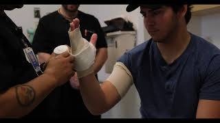 Application of Long Arm Posterior Splint