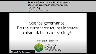 CCCR 2020 Stuart Parkinson - Do the current structures increase existential risks for society?