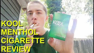 SMOKING A KOOL MENTHOL CIGARETTE - REVIEW