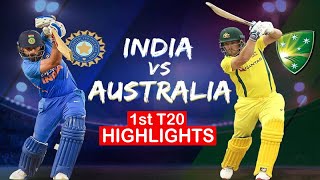 HIGHLIGHTS : INDIA vs AUSTRALIA, 1st T20 FULL MATCH HIGHLIGHTS | Ind vs Aus 1st T20 | Highlights