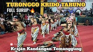 WAROK FULL SURUP 🔥 TURONGGO KRIDO TARUNO || KRAJAN KANDANGAN LIVE MENAYU BULU TEMANGGUNG