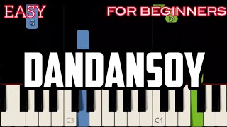 DANDANSOY | SLOW \u0026 EASY PIANO TUTORIAL