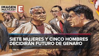 Listo el jurado que participará en el juicio de Genaro García Luna