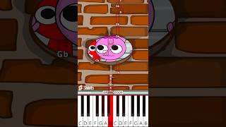 POV: Perfect Puzzle Challenge - Pinki is Trapped |Sprunki (@PADLOTOON) - Octave Piano Tutorial