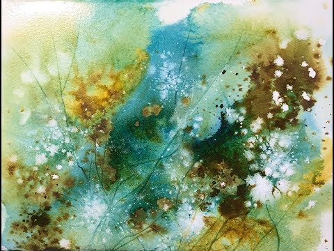 Watercolor Abstract Tutorial